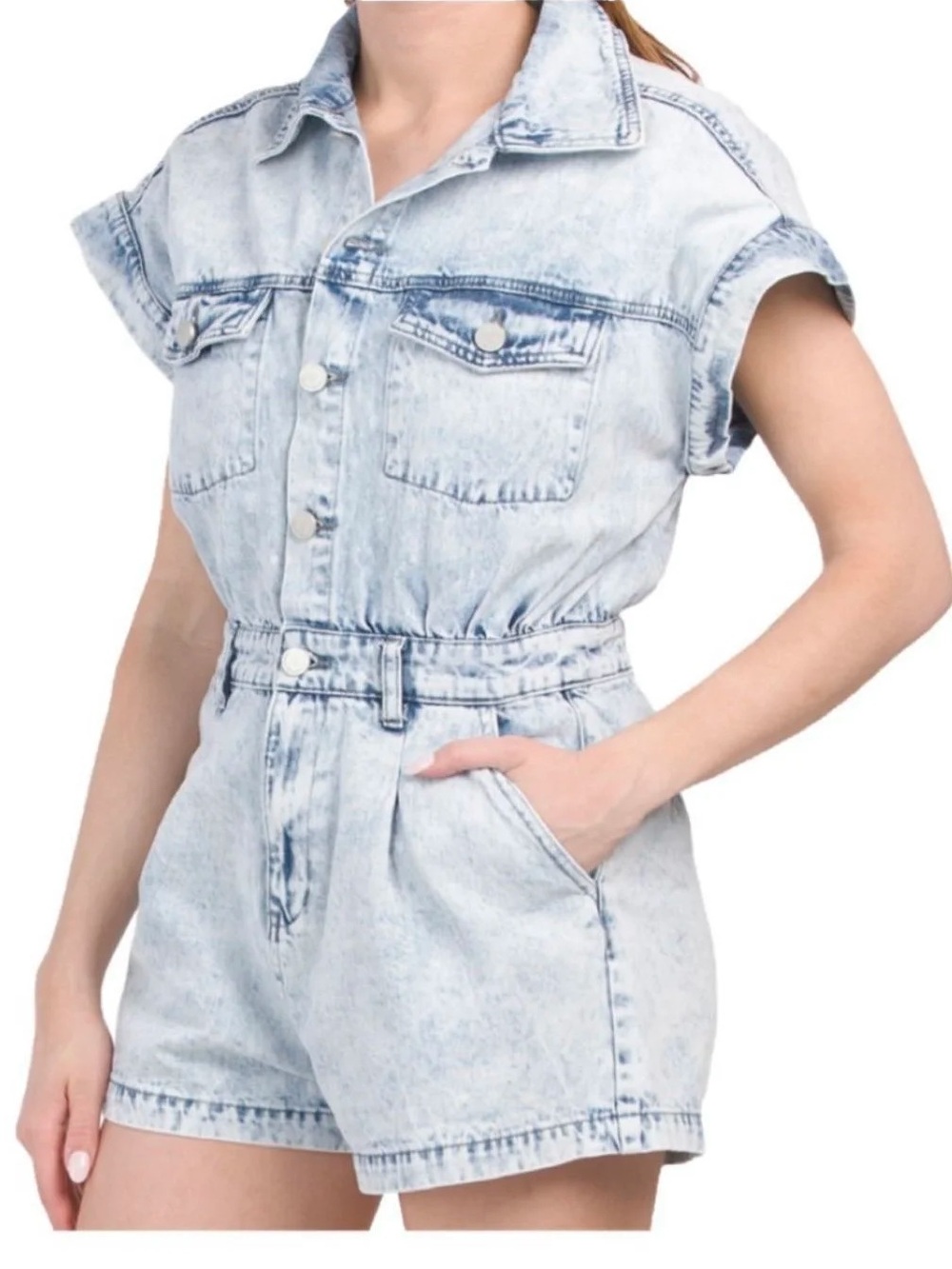 Blank NYC denim romper